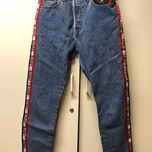 Levi’s 501 cropped jeans
